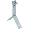 Держатель проводника круглого IEK 6-10мм, винтовой для конька, h=100мм, оцинкованная сталь, HDZ ZDP80-14-4-16-100 ZDP80-13-4-16-100
