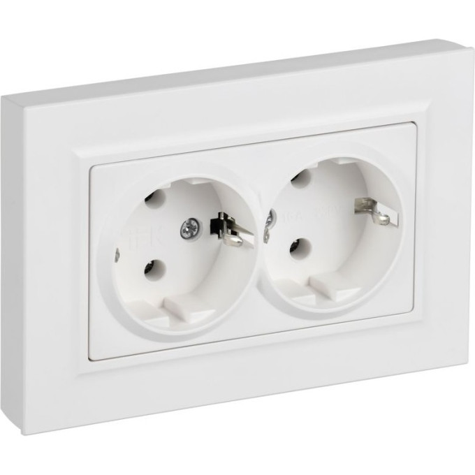 Электрическая розетка IEK BRITE BR-R27-16-K91-F